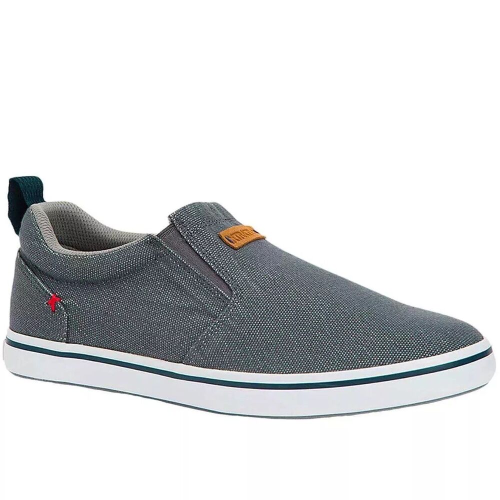Sharkbyte Deck Shoe Lightweight & Breathable Mesh Grey Xtratuf Eco Mens Size 7